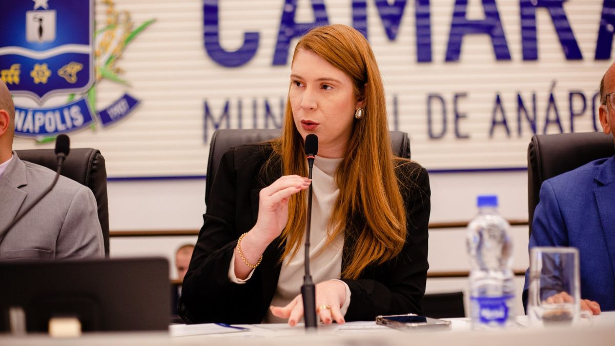 Presidente da Câmara de Anápolis, Andreia Rezende