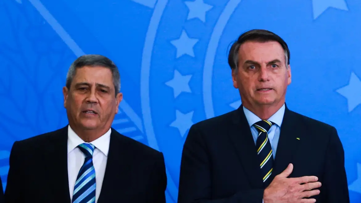 Braga Netto e Bolsonaro