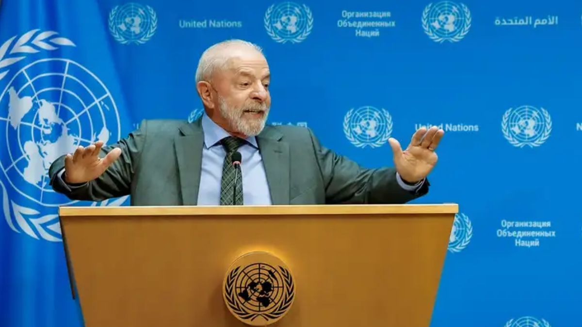 Lula durante discurso na ONU
