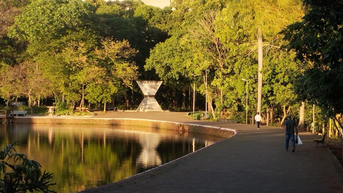 Bosque dos Buritis, localizado no Setor Oeste da Capital