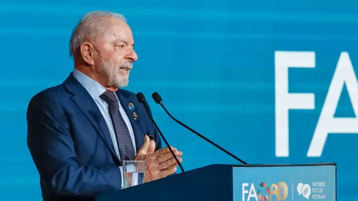 Presidente no Fórum Mundial da Alimentação