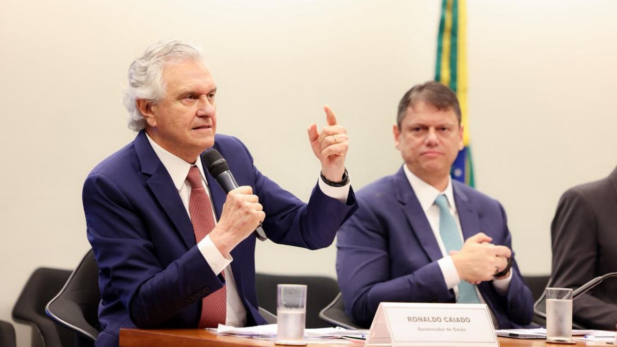 PEC da Segurança: Caiado critica tentativa de retirar autonomia dos estados - Governador de Goiás reforçou, no encontro, sua posição contrária à medida e alertou para o risco de esvaziamento da autonomia dos estados