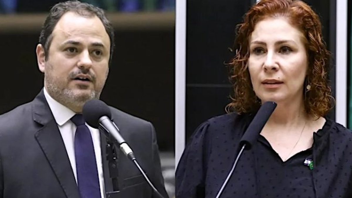 Câmara suspende Glauber Braga, mas mantém mandato dele e da condenada Zambelli - Glauber Braga e Carla Zambelli