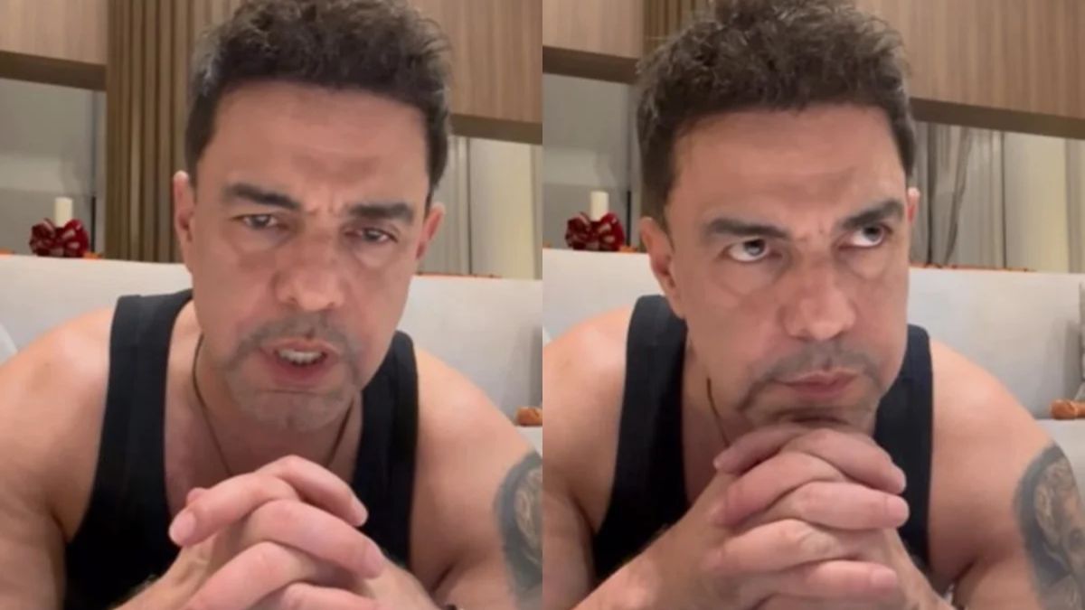 Zezé Di Camargo rompe com SBT e critica filhas de Silvio Santos por presença de Lula na emissora - Cantor sertanejo gravou vídeo endereçado à emissora