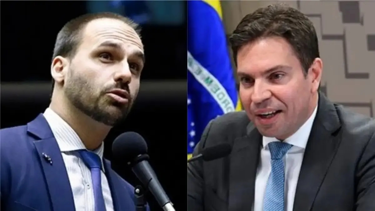 Mesa da Câmara cassa mandatos de Eduardo Bolsonaro e Ramagem - Eduardo e Ramagem perderam os cargos